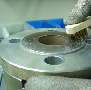 Flat Face Flange Coating