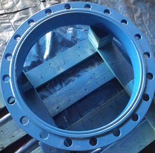 Epoxy Coated ASTM A105 Flange