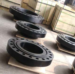 24 Inch SCH 80 Epoxy Coated ASTM A105N Weld Neck Flange