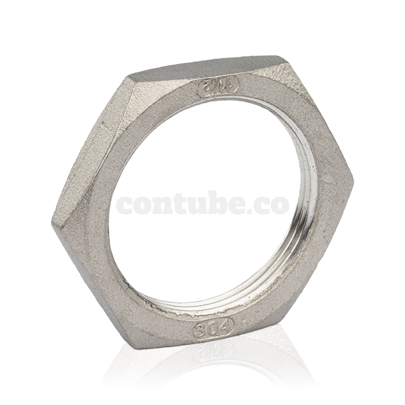 stainless steel hexagon lock nut